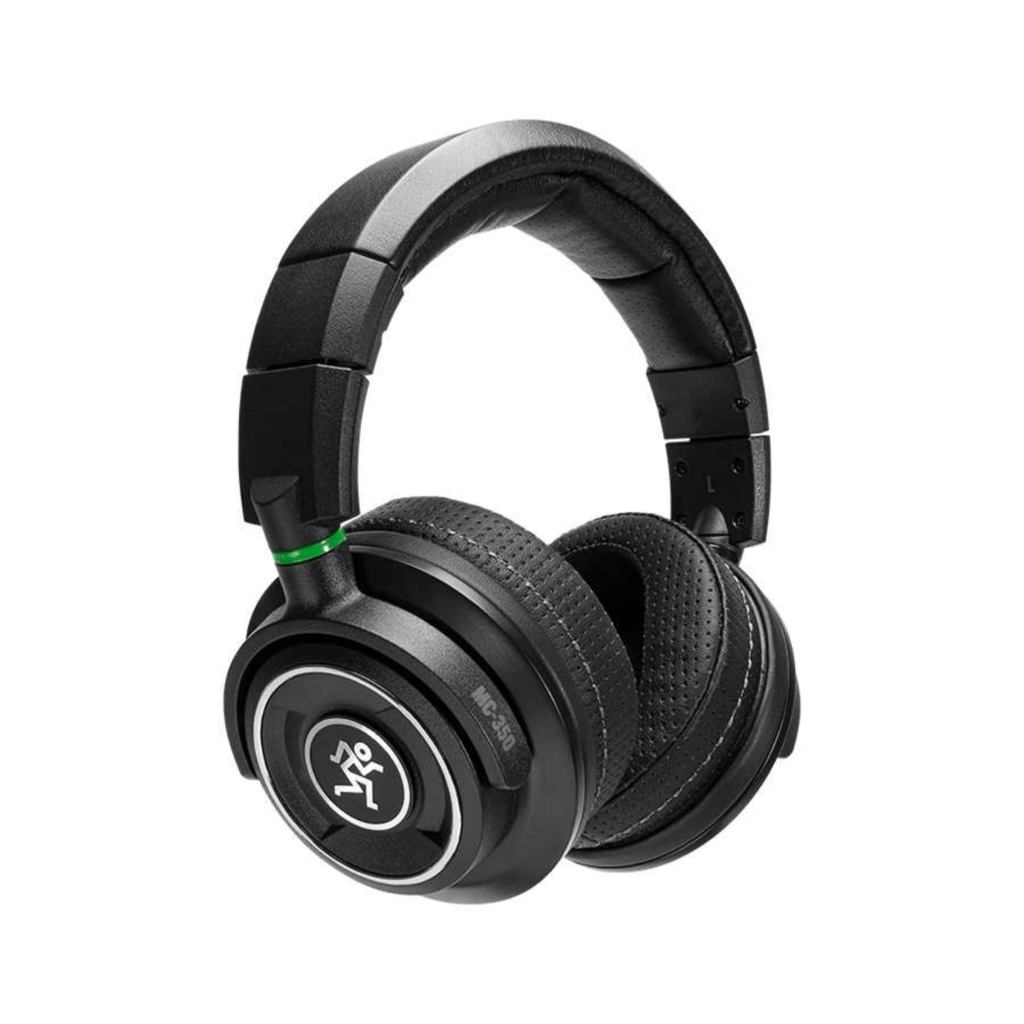 Black wireless over-ear headphones with padded ear cups.