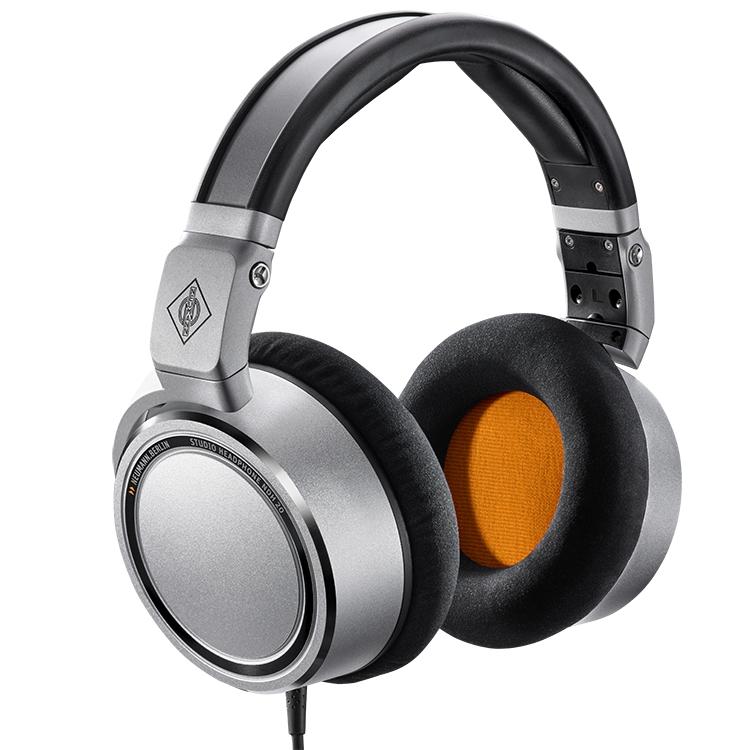 Sleek over-ear headphones with cushioned ear pads.
